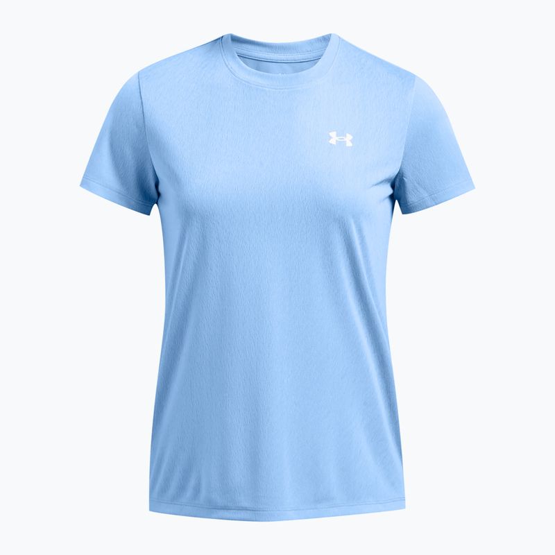 Under Armour Tech Riddle Damen Trainingsshirt horizon blau/weiß 3