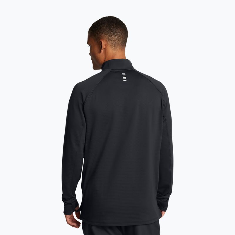 Unter Armour Launch Elite CW Half Zip schwarz/reflektierend Männer laufen Sweatshirt 2