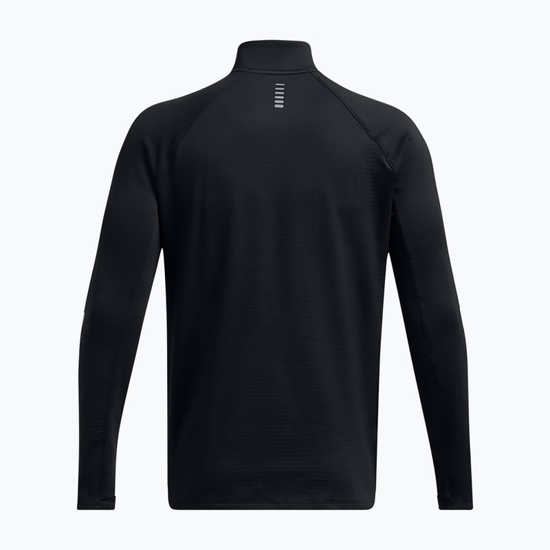 Unter Armour Launch Elite CW Half Zip schwarz/reflektierend Männer laufen Sweatshirt 4