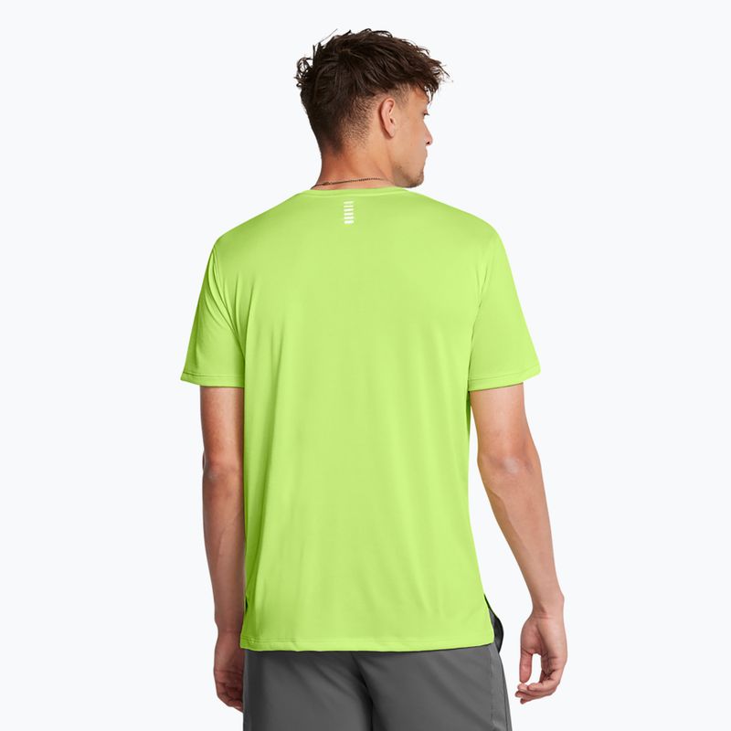 Under Armour UA Launch Morph grün/reflektierendes Herren Laufshirt 2