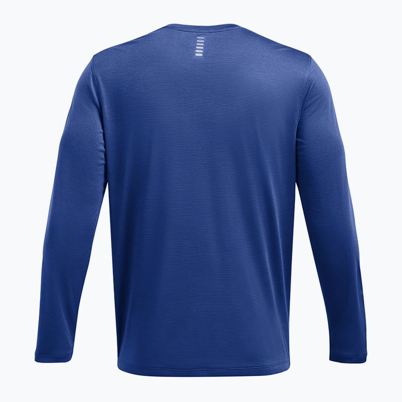 Herren Under Armour Launch tech blau/reflektierend Lauf-Longsleeve 2