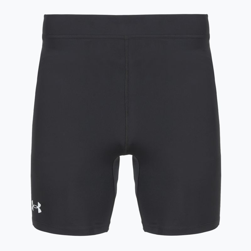 Laufleggings für Herren Under Armour Launch Half Tights black/black/metallic silver
