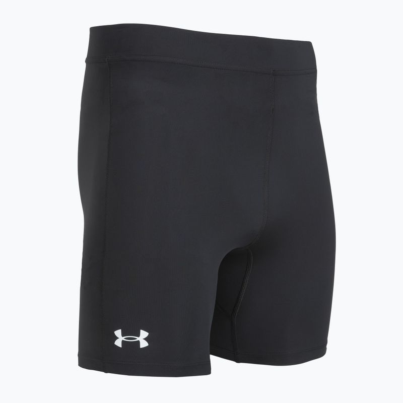 Laufleggings für Herren Under Armour Launch Half Tights black/black/metallic silver 3