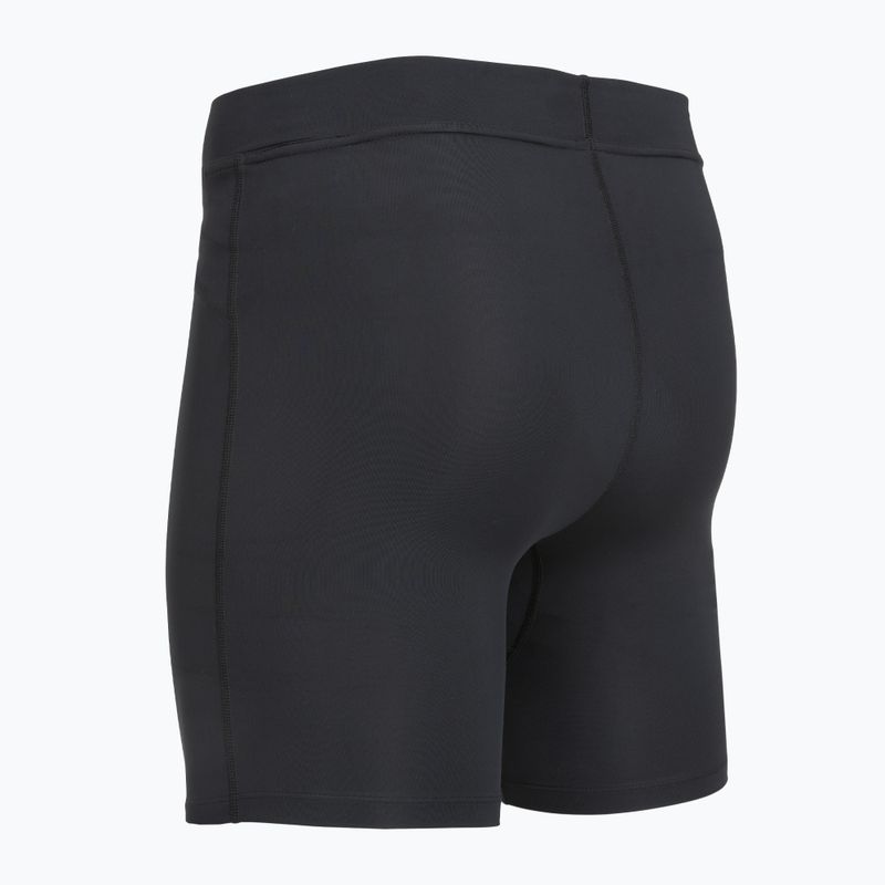 Laufleggings für Herren Under Armour Launch Half Tights black/black/metallic silver 4