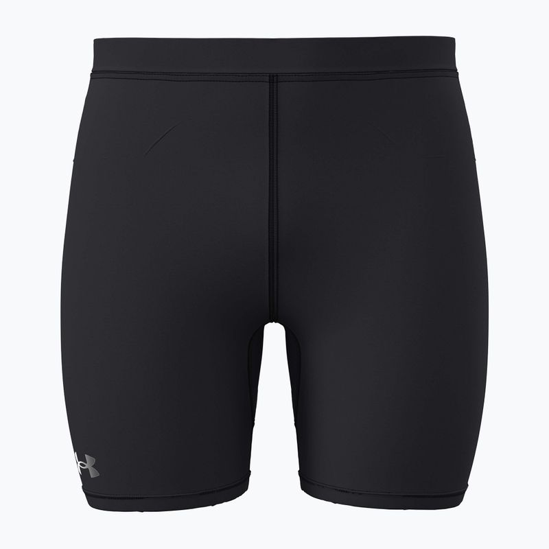 Laufleggings für Herren Under Armour Launch Half Tights black/black/metallic silver
