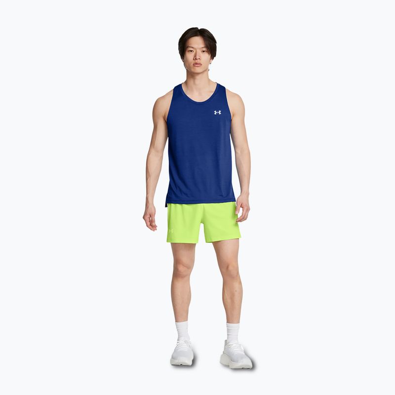 Under Armour Launch Elite 5" Morph grün/morph grün/reflektierend Herren Laufshorts 2