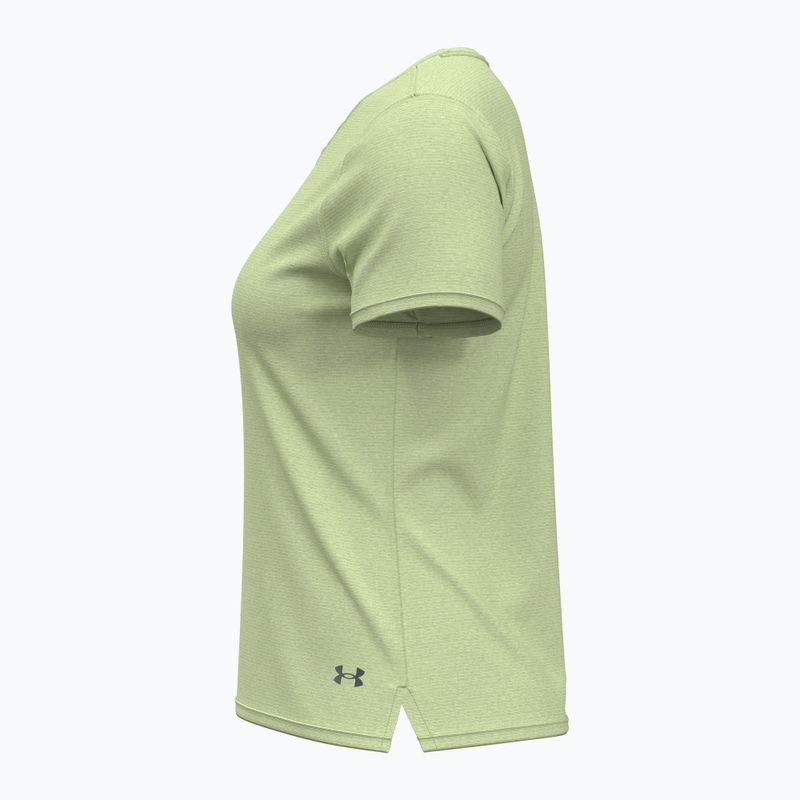 Laufshirt Damen Under Armour Launch retro green/reflective 4