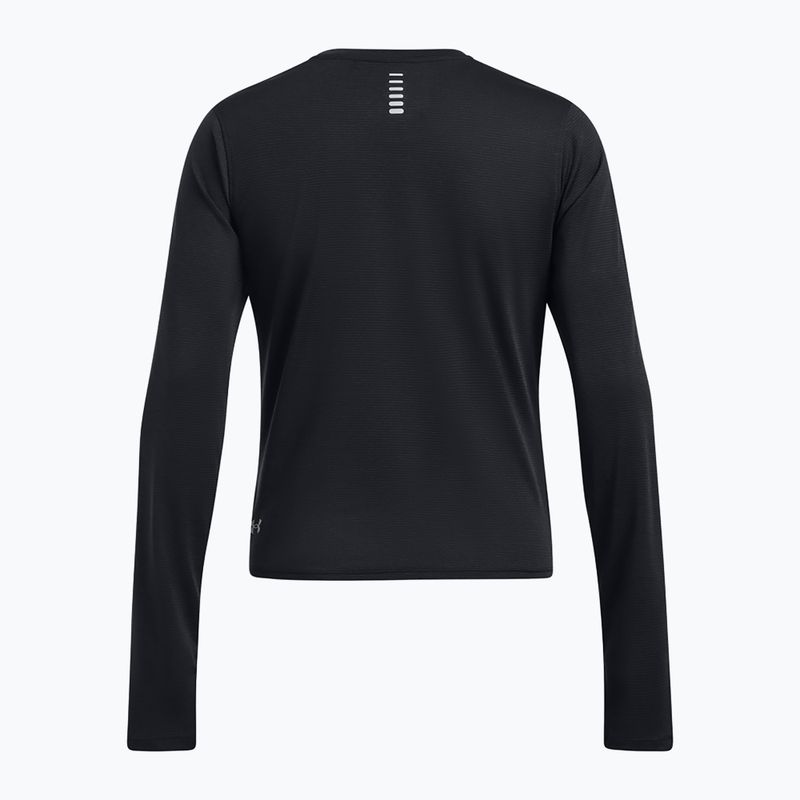 Under Armour Launch schwarz/reflektierendes Damen-Langarmshirt 2