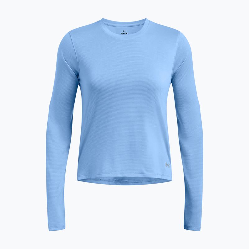 Under Armour Launch Damen Lauf-Longsleeve horizon blau/reflektierend