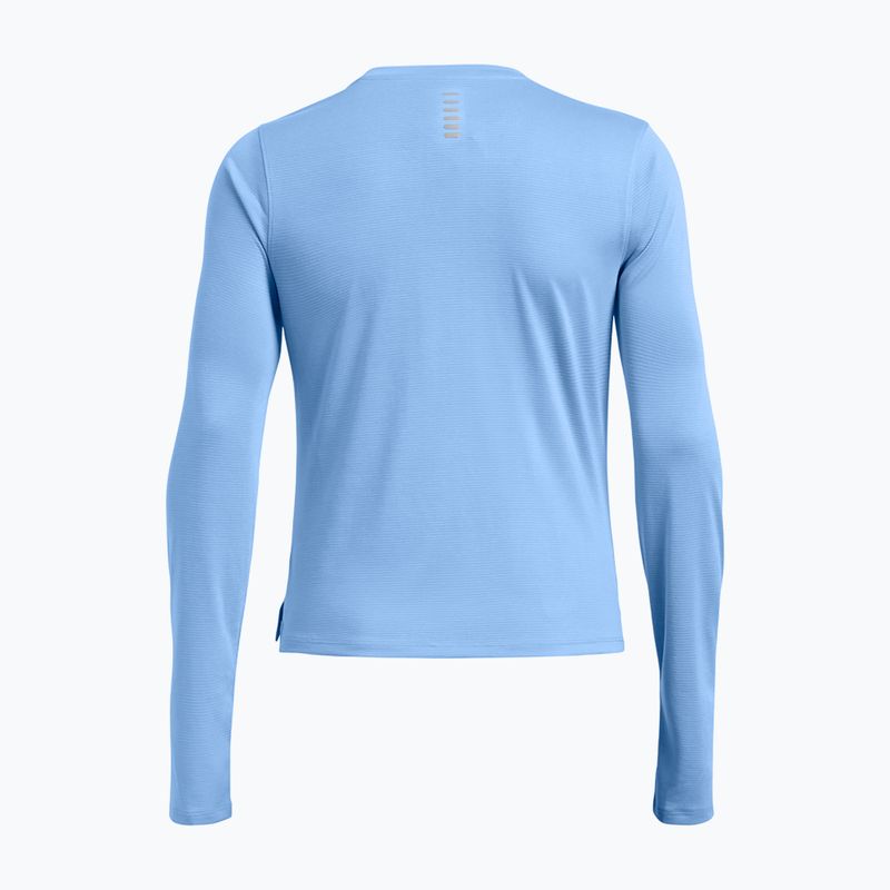 Under Armour Launch Damen Lauf-Longsleeve horizon blau/reflektierend 2