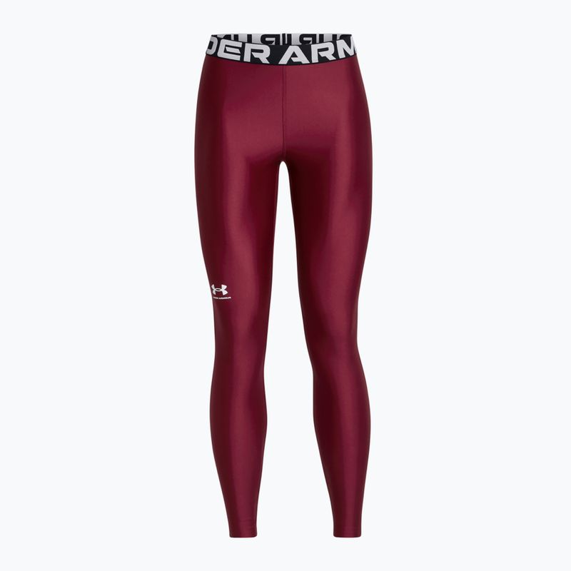 Under Armour HeatGear kardinal/weiß Leggings für Frauen 4