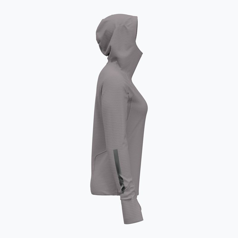 Lauf Sweatshirt Hoodie Damen Under Armour Lunch Elite CW Balaclava Hoodie tetra gray/reflective 4