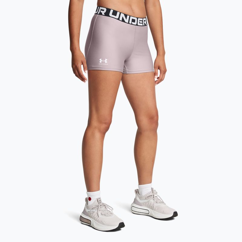 Under Armour Damen Shorts HG Authentics tetra grau/weiß