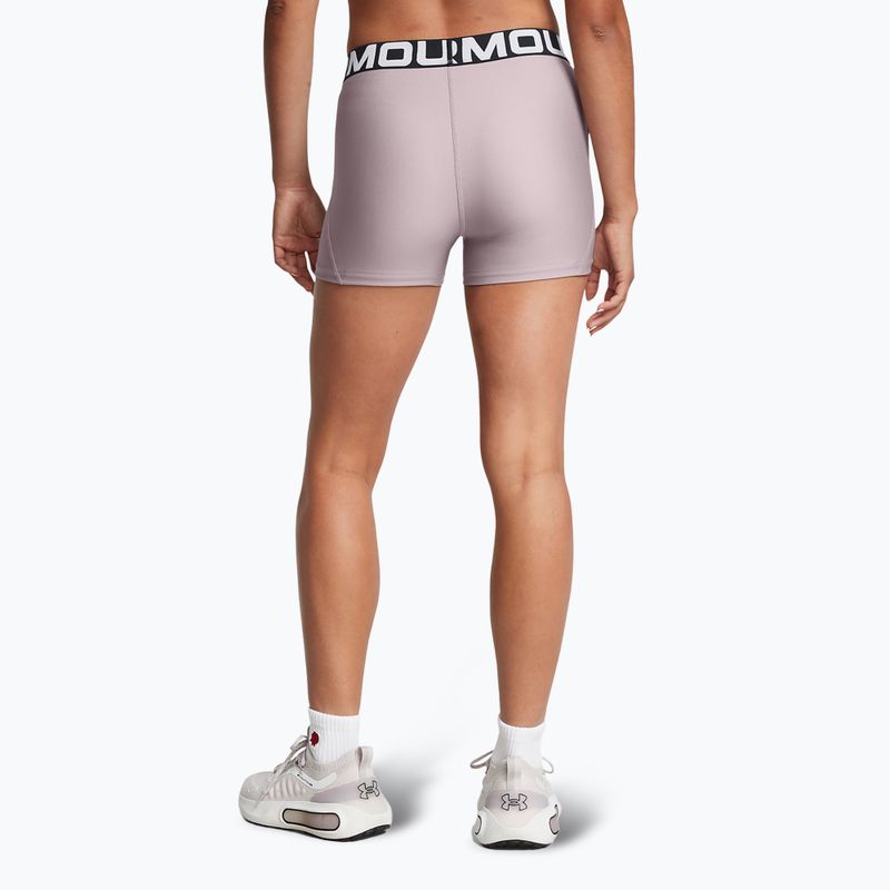 Under Armour Damen Shorts HG Authentics tetra grau/weiß 3