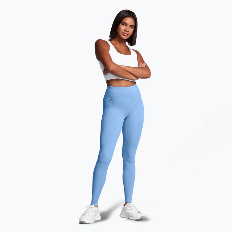 Under Armour Motion Trainingsleggings für Frauen horizon blau/weiß 2