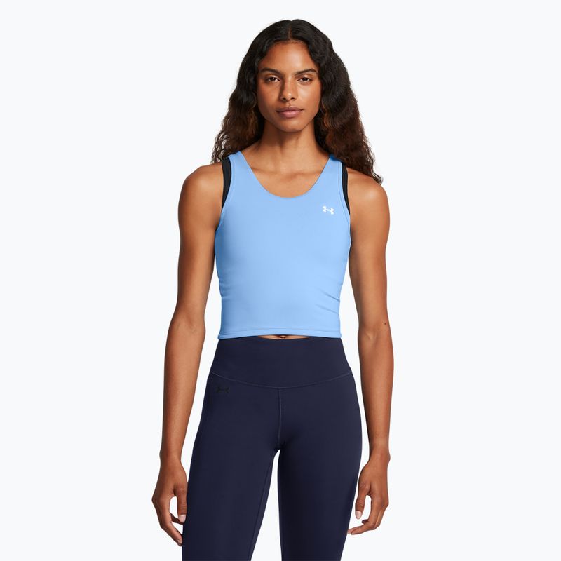 Under Armour Motion Tank EMEA Damen Trainingstop horizon blau/weiß