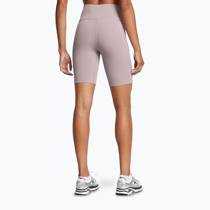 Under Armour Motion Bike EMEA Damen Trainingsshorts tetra grau/weiß 3