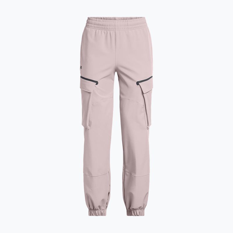 Hose Damen Under Armour Unstoppable Cargo tetra grey / black 6