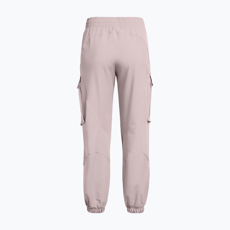 Hose Damen Under Armour Unstoppable Cargo tetra grey / black 7