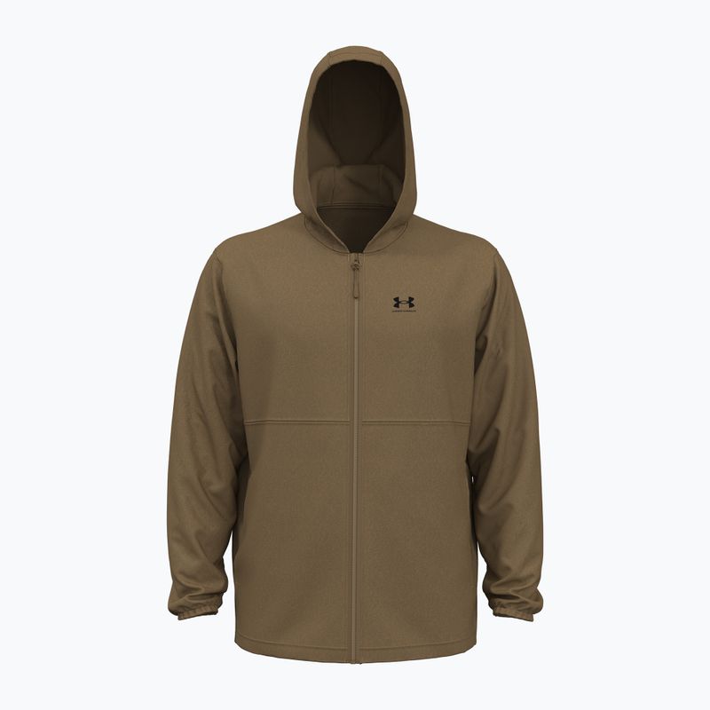 Trainingsjacke Herren Under Armour Vibe Woven Windbreaker coyote/black