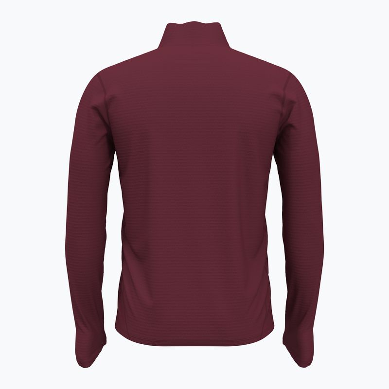 Herren unter Rüstung Vanish CW 1/4 Zip Kardinal / reflektierende laufen Sweatshirt 2