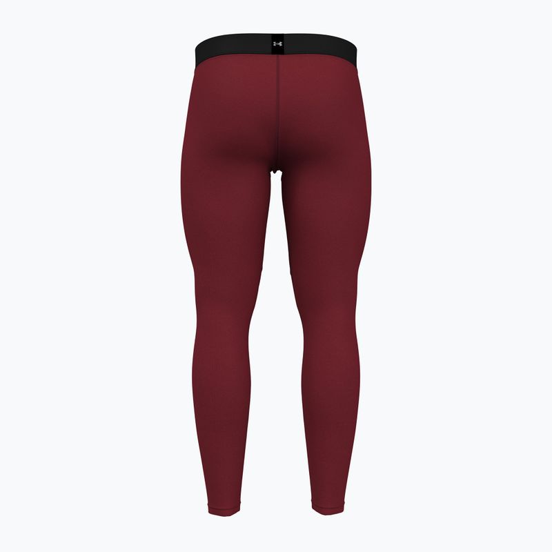 Under Armour Elite CG kardinal / metallisch silberne Herren Trainingsleggings 2