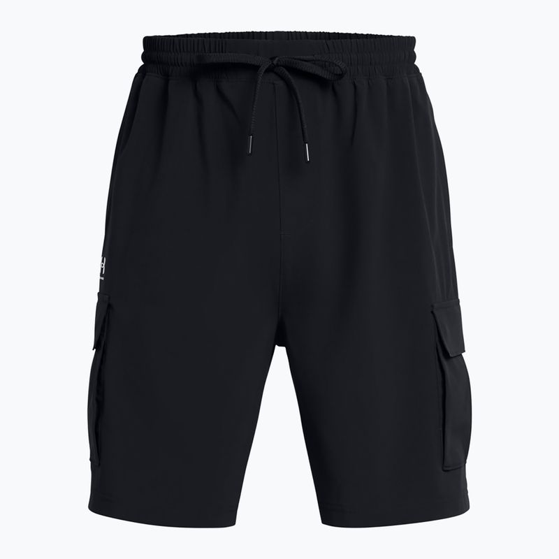 Under Armour Vibe Woven Cargo Trainingsshorts für Herren black/white
