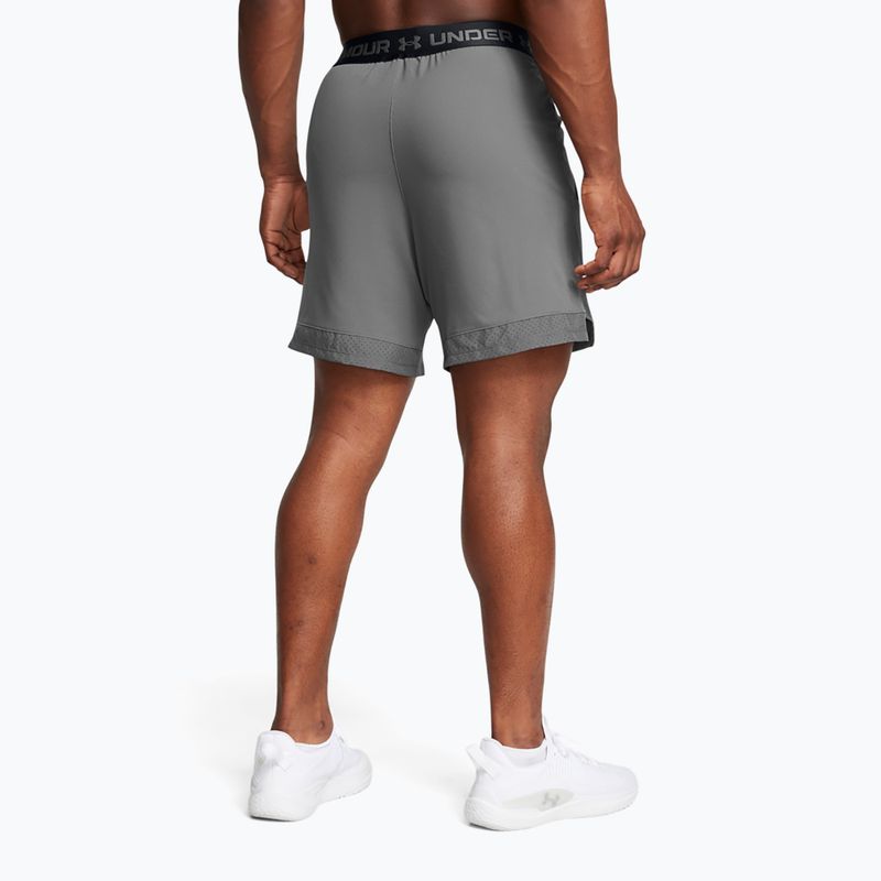 Under Armour Ua Vanish Woven Herren-Trainingsshorts 6in castlerock/black 3