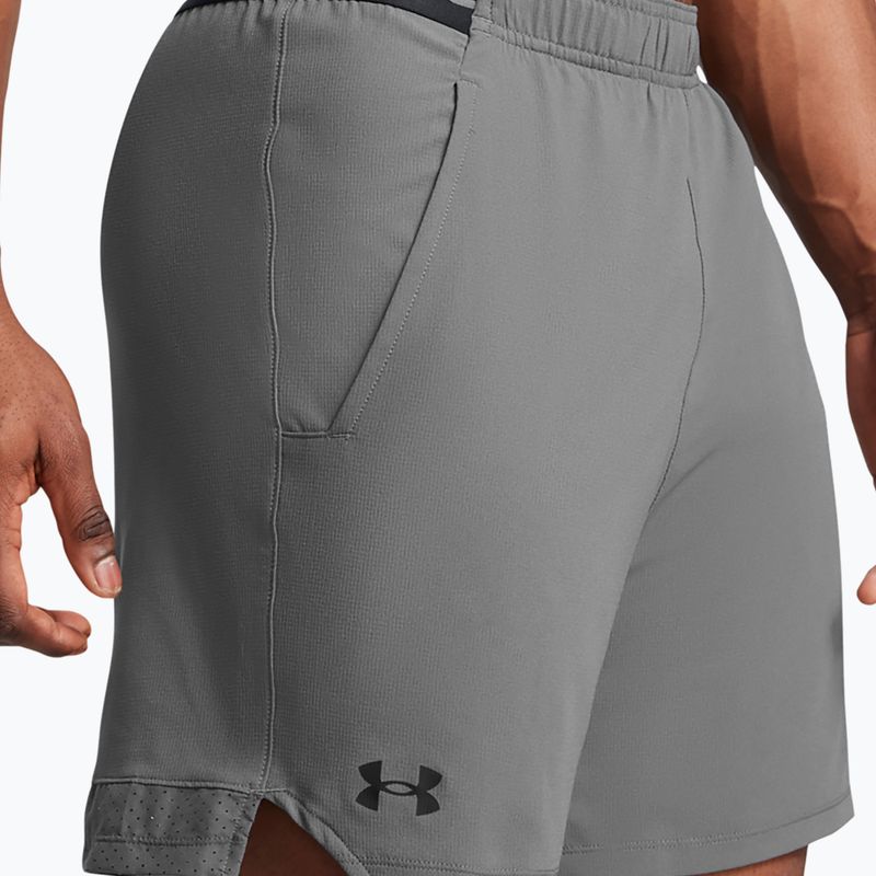 Under Armour Ua Vanish Woven Herren-Trainingsshorts 6in castlerock/black 4