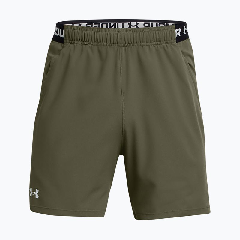 Under Armour Herren Trainingsshorts UA Vanish Woven 6in marine grün/weiß 5