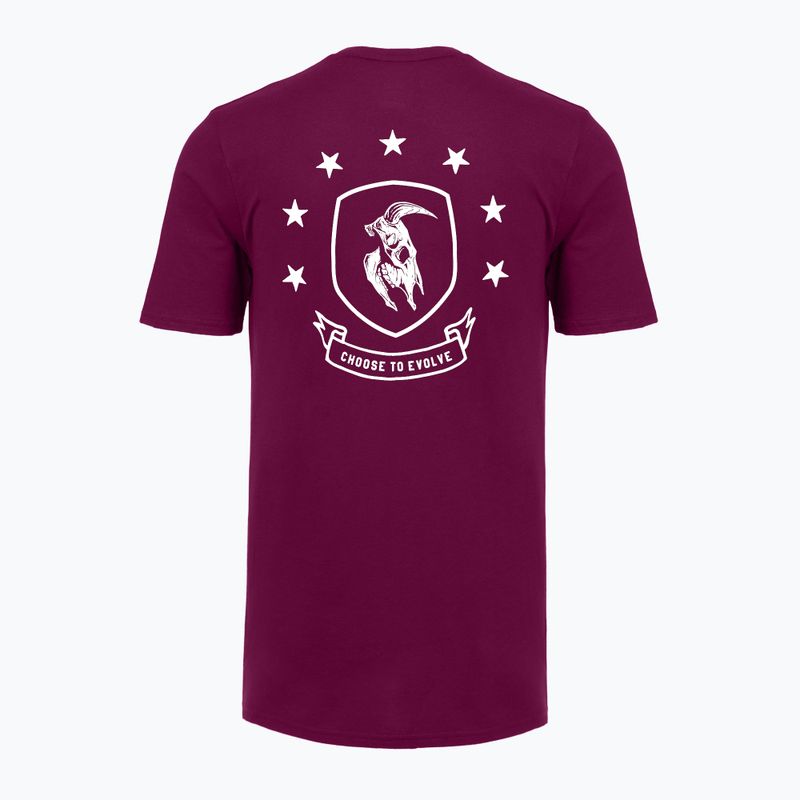 Trainings-T-Shirt Herren Under Armour Project Rock Badge Of Honor purple 4