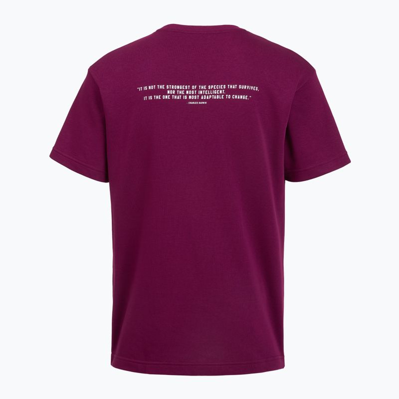 Trainings-T-Shirt Herren Under Armour Project Rock Terry Q3 purple 2