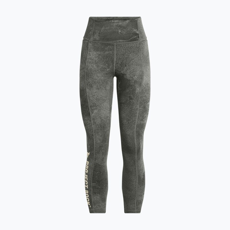 Trainingsleggings Damen Under Armour Project Rock clay green / silt 5