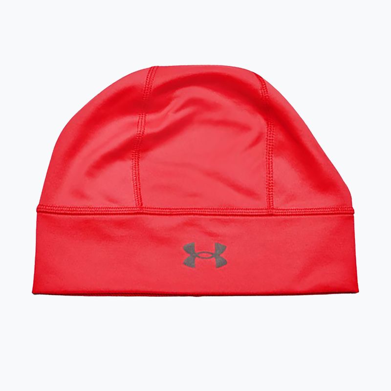 Under Armour Herren Sturm Start Beanie Racer rot/Racer rot/reflektierende Laufmütze