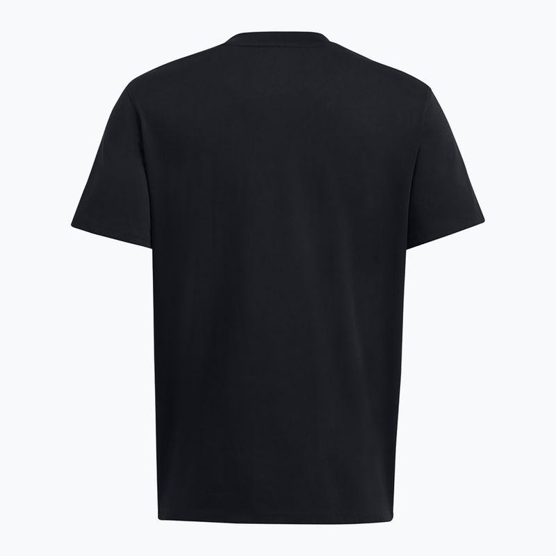 Herren-T-Shirt Under Armour HW Armour Label black/black/black 2
