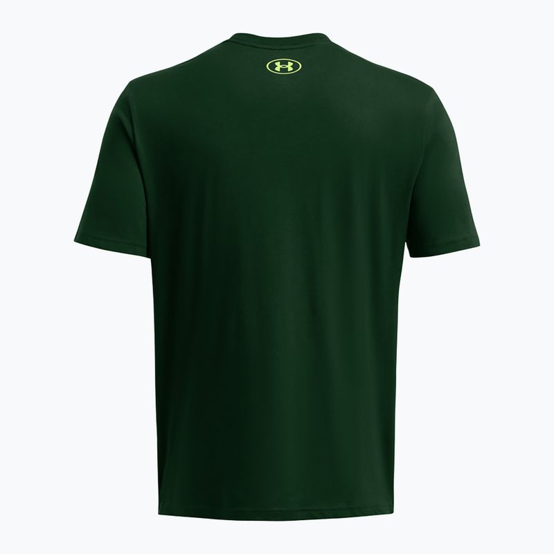 Under Armour GL Foundation Update waldgrün/morphgrün Herren-Trainings-T-Shirt 2