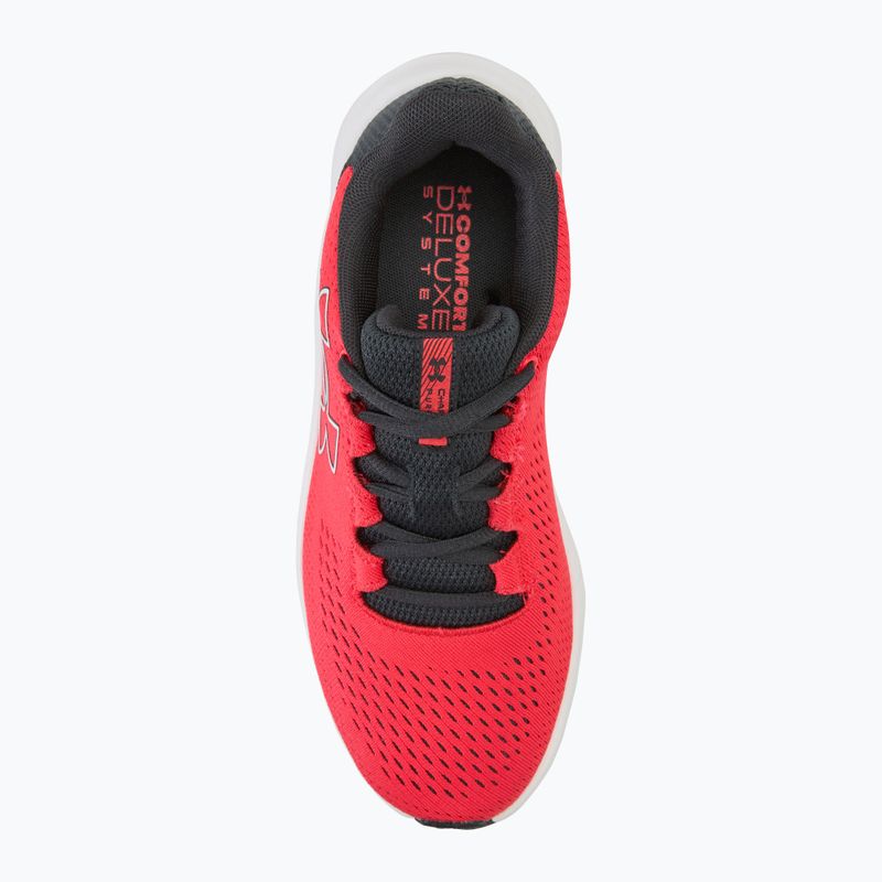 Under Armour Charged Pursuit 3 Big Logo Racer rot/anthrazit/weiß Damen Laufschuhe 5