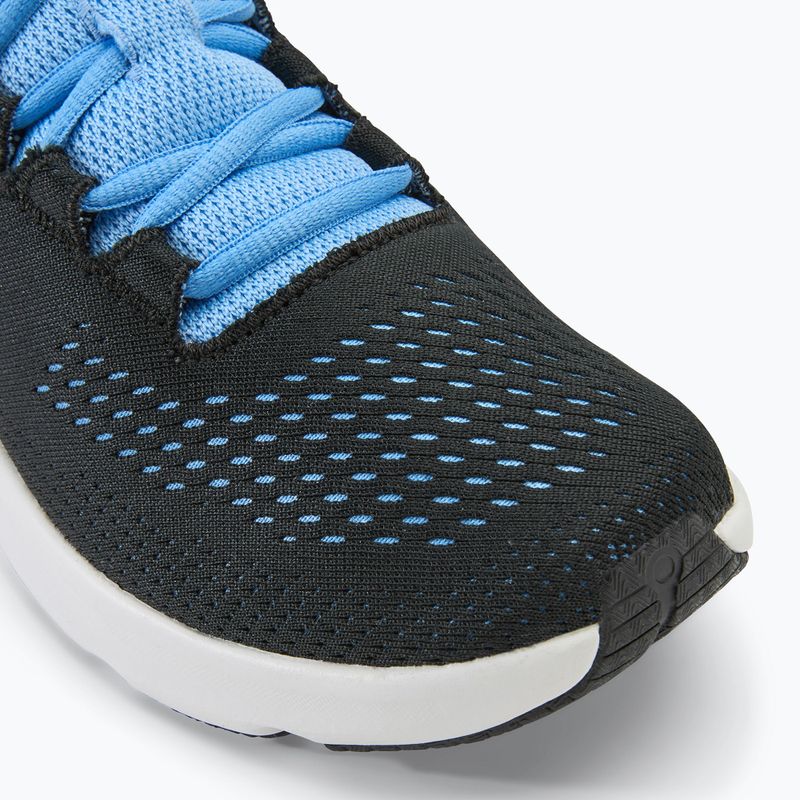 Under Armour Charged Pursuit 3 Big Logo schwarz/horizon blau/weiß Damen Laufschuhe 7