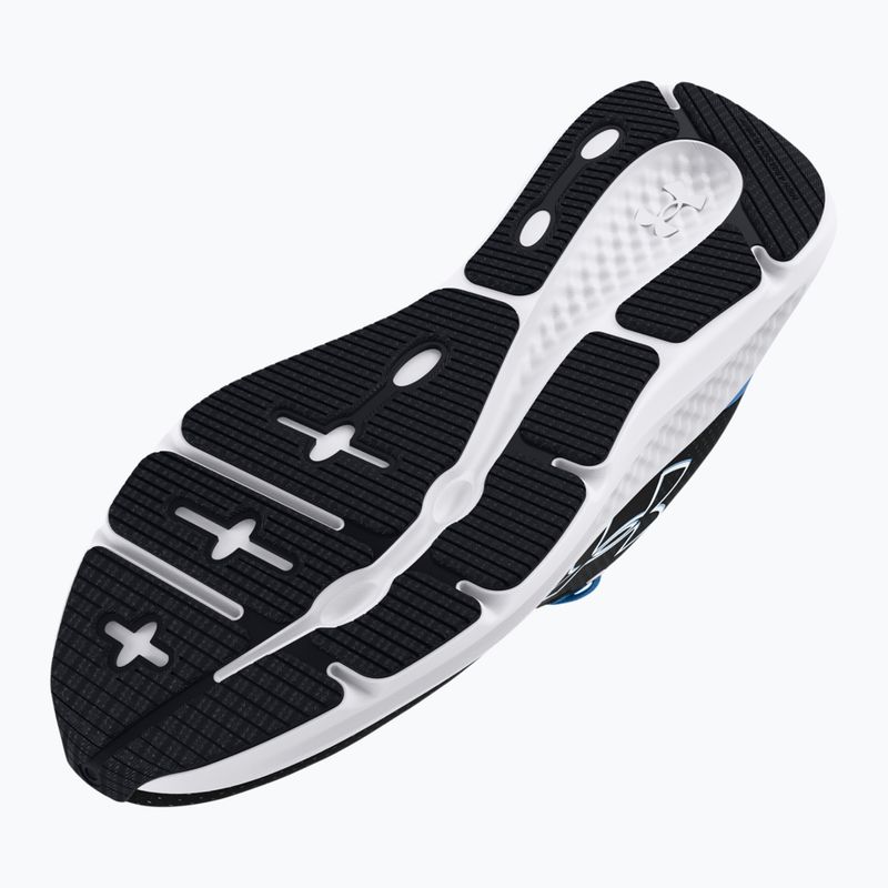 Under Armour Charged Pursuit 3 Big Logo schwarz/horizon blau/weiß Damen Laufschuhe 12