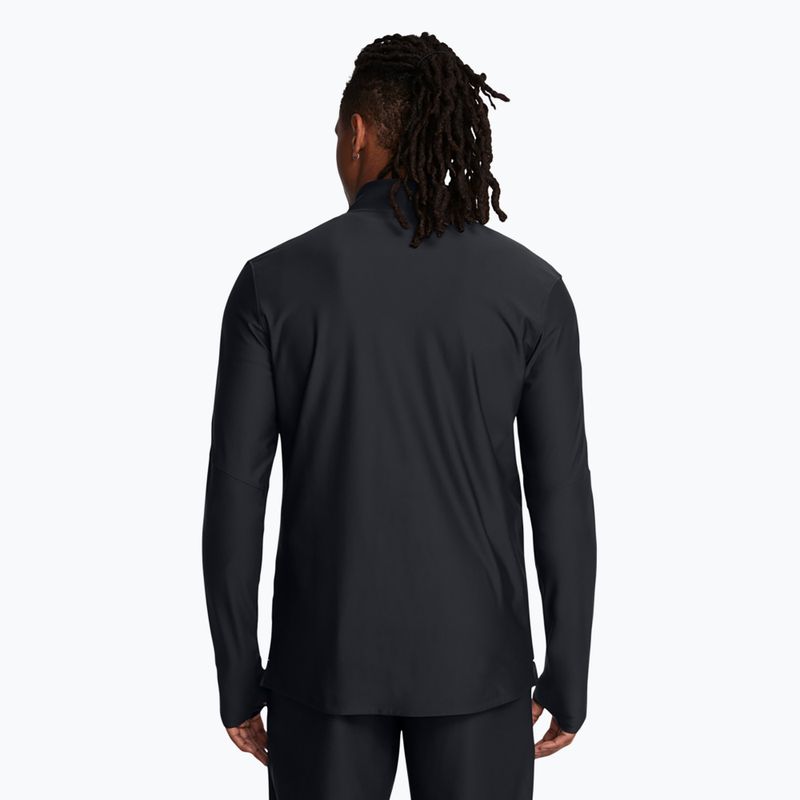 Hoodie SweatFußball Shirt Herren Under Armour Challenger Pro 1/4 Zip black / white 2