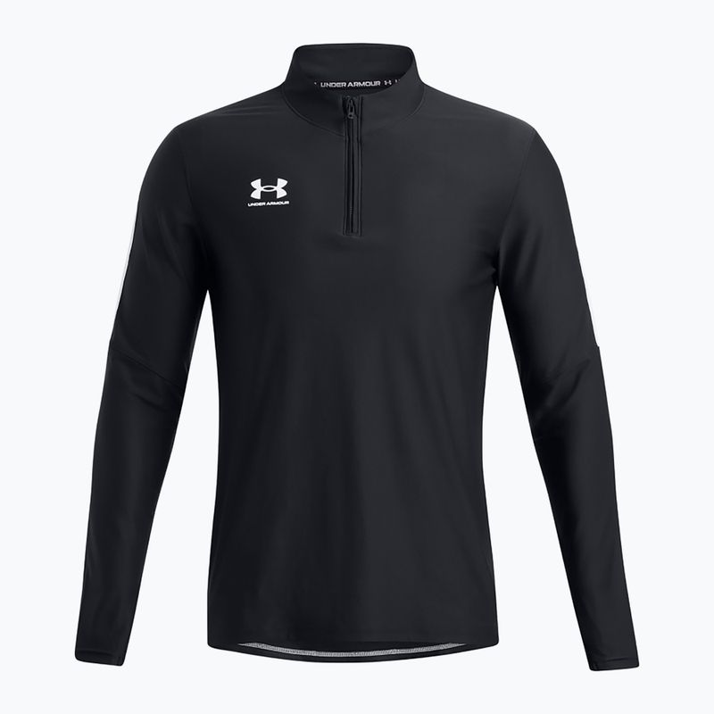 Hoodie SweatFußball Shirt Herren Under Armour Challenger Pro 1/4 Zip black / white 3