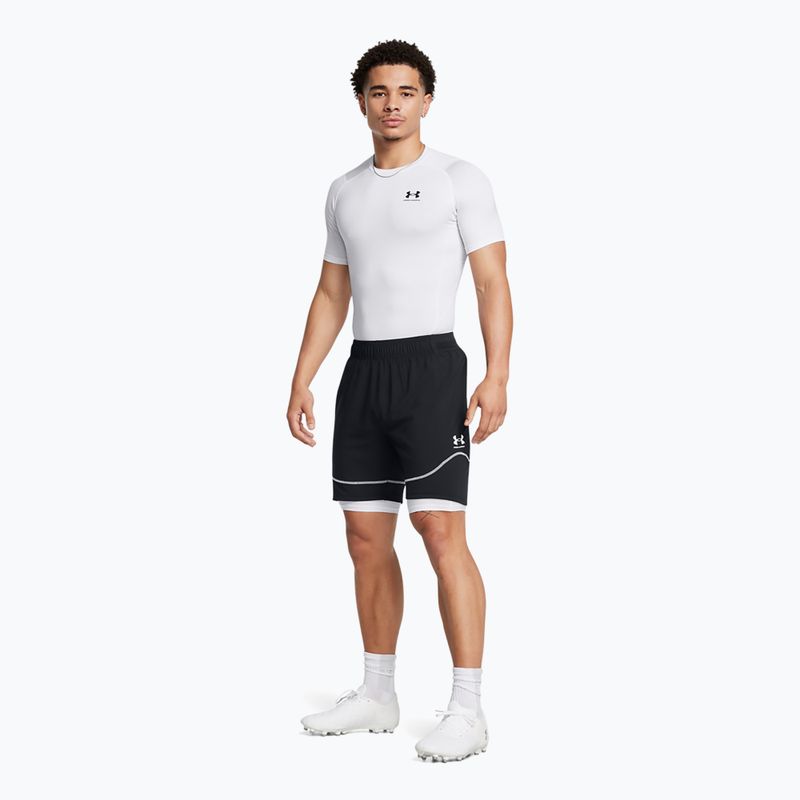 Fußballshorts Herren Under Armour Challenger Pro Train black / white 2