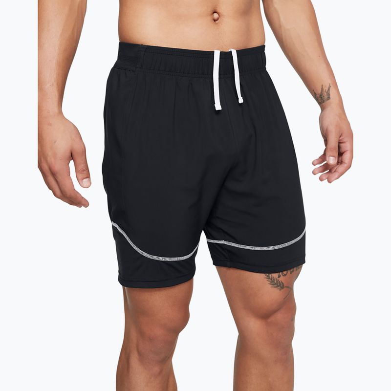 Fußballshorts Herren Under Armour Challenger Pro Train black / white 4