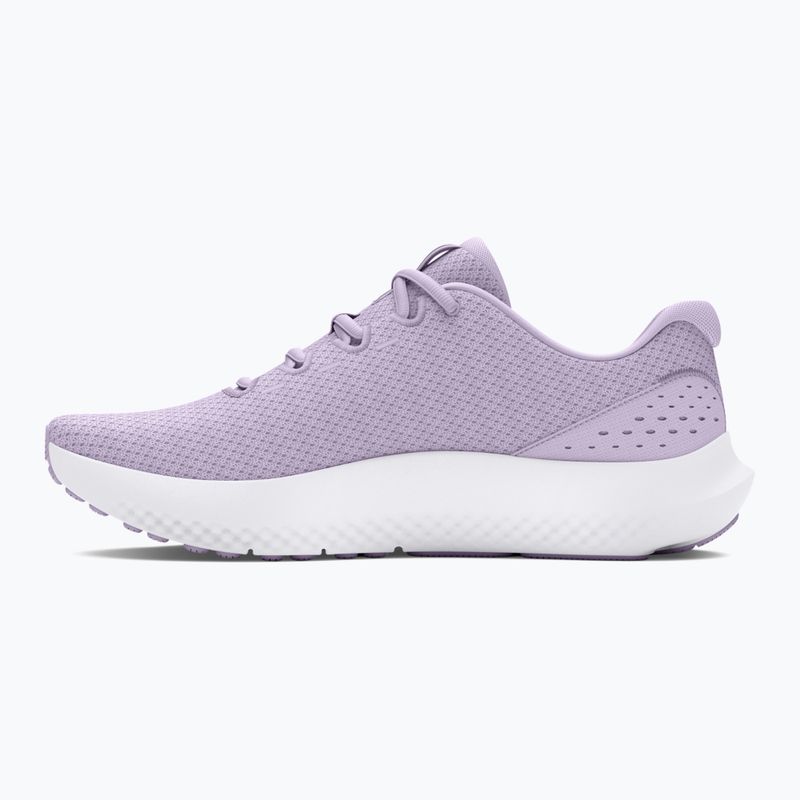 Under Armour Charged Surge 4 Damen Laufschuhe Salzlila/Salzlila/Schwarz 3