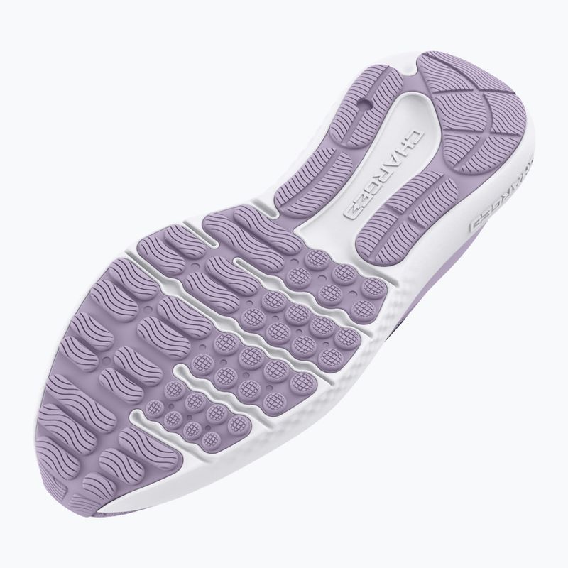 Under Armour Charged Surge 4 Damen Laufschuhe Salzlila/Salzlila/Schwarz 5