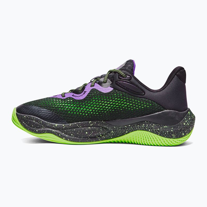 Basketballschuhe Under Armour Curry Splash 24 purple/lavish/hyper green 2