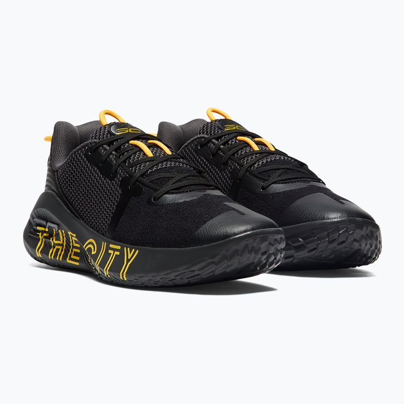 Schuhe Under Armour Curry 6 Flotro TC black/yellow 3