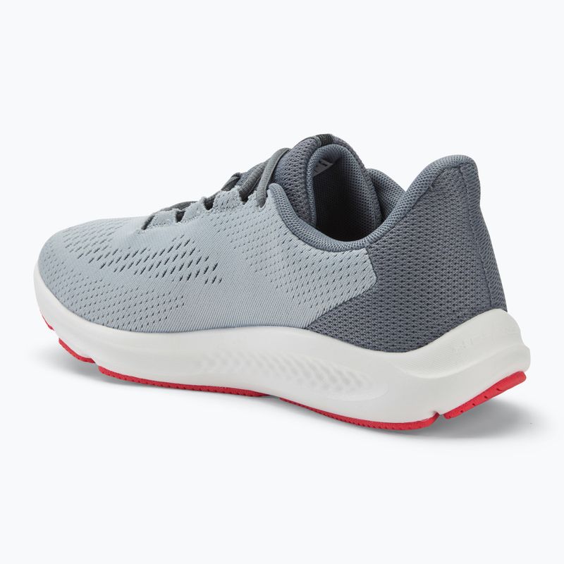 Under Armour Charged Pursuit 3 Big Logo mod grau/titan grau/schwarz Herren Laufschuhe 3