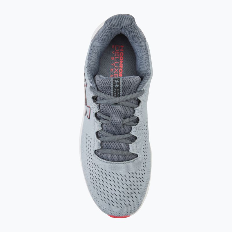 Under Armour Charged Pursuit 3 Big Logo mod grau/titan grau/schwarz Herren Laufschuhe 5