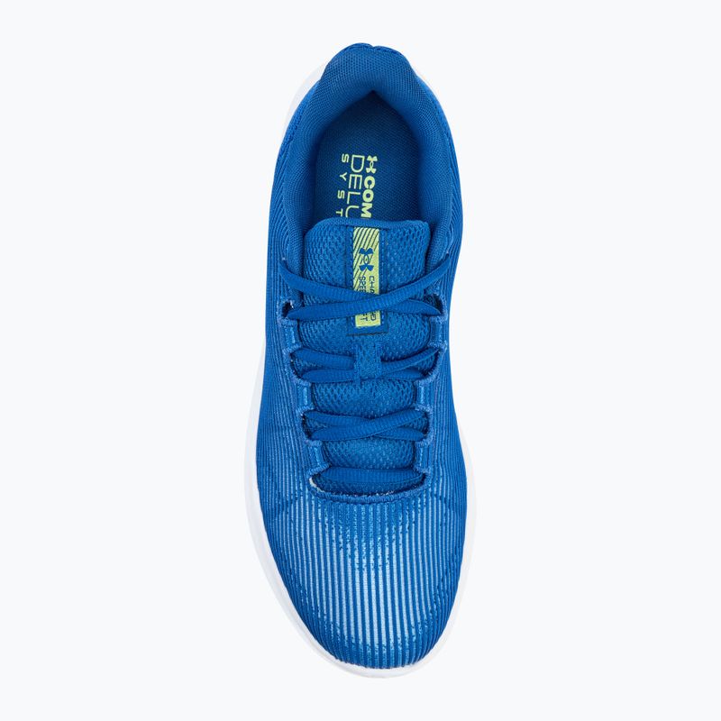 Under Armour Charged Speed Swift tech blau/tech blau/morph grün Herren Laufschuhe 5